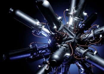 Activating neutrons to prepare for nucleur reactor decommissioning.