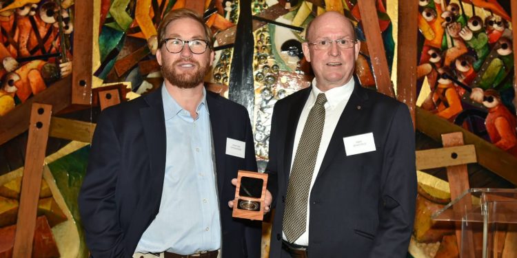 A couple makes history by both winning the acclaimed Oppenheimer Memorial Trust