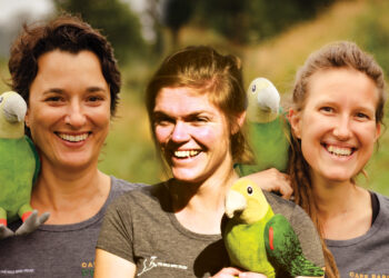 Women dedicated to conserving our feathered friends