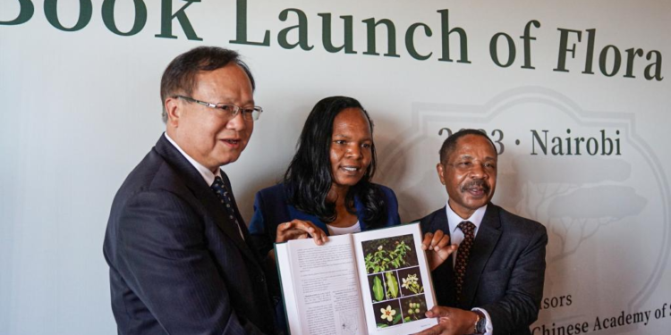 Kenyan, Chinese scientists launch Kenya's first national publication documenting plant species