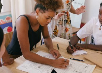 IT staff working on a project