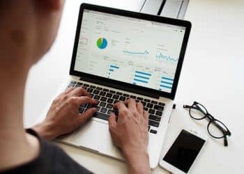 data scientists crunching numbers