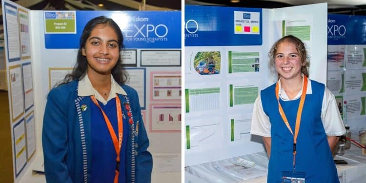 Science Festival - Keerthana Nair and and Alexia Hilton Smedmor