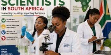 Young black female scientists in SA